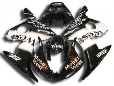 Carénage Moto R6 2003-2005 - Noir Mobil West