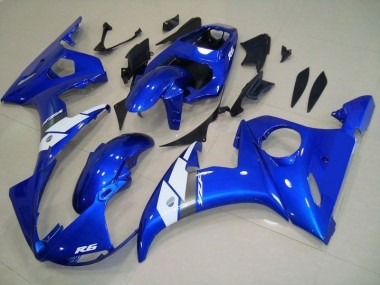 Carénage Moto R6 2003-2005 - Style OEM Bleu
