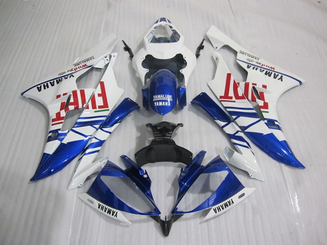 Carénage Moto R6 2006-2007 - Bleu Blanc Fiat Carénage Moto R6 2006-2007 - Bleu Blanc Fiat