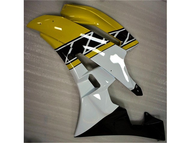 Carénage Moto R6 2006-2007 - Jaune Blanc Noir Carénage Moto R6 2006-2007 - Jaune Blanc Noir