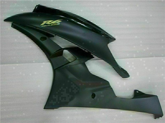 Carénage Moto R6 2006-2007 - Noir Mat Carénage Moto R6 2006-2007 - Noir Mat