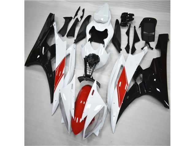 Carénage Moto R6 2006-2007 - Rouge Blanc Noir Carénage Moto R6 2006-2007 - Rouge Blanc Noir