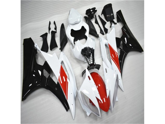 Carénage Moto R6 2006-2007 - Rouge Blanc Noir Carénage Moto R6 2006-2007 - Rouge Blanc Noir
