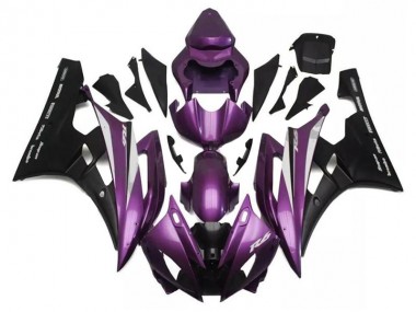 Carénage Moto R6 2006-2007 - Violet Noir