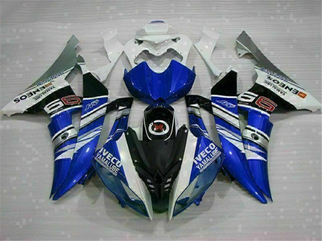 Carénage Moto R6 2008-2016 - Blanc Bleu Carénage Moto R6 2008-2016 - Blanc Bleu