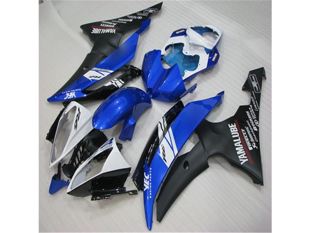 Carénage Moto R6 2008-2016 - Blanc Bleu Noir Carénage Moto R6 2008-2016 - Blanc Bleu Noir