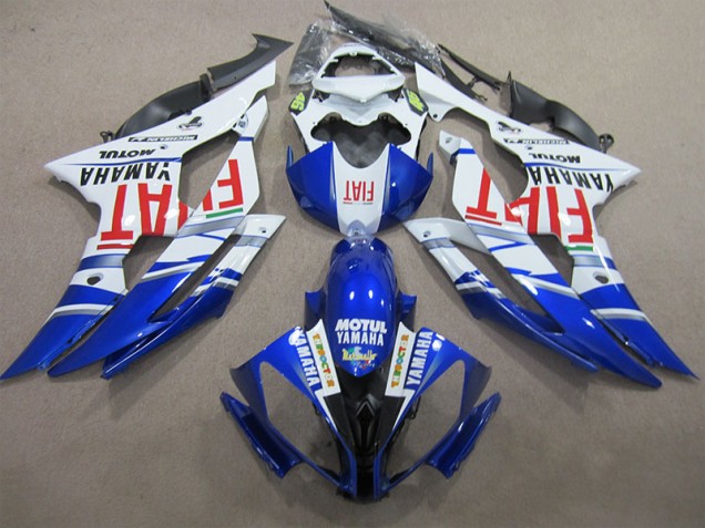 Carénage Moto R6 2008-2016 - Bleu Blanc Motul Rouge Fiat Carénage Moto R6 2008-2016 - Bleu Blanc Motul Rouge Fiat