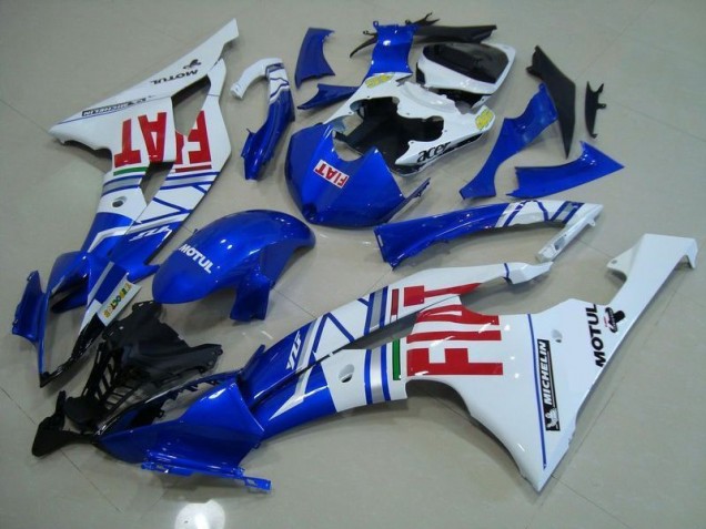 Carénage Moto R6 2008-2016 - Bleu Blanc Rouge Fiat