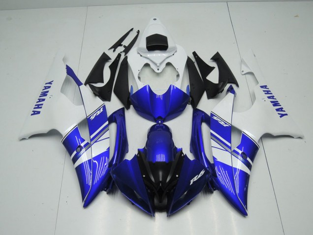 Carénage Moto R6 2008-2016 - Bleu Blanc Style OEM Carénage Moto R6 2008-2016 - Bleu Blanc Style OEM