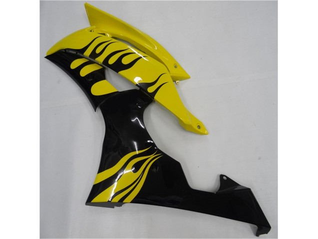 Carénage Moto R6 2008-2016 - Jaune Noir Carénage Moto R6 2008-2016 - Jaune Noir