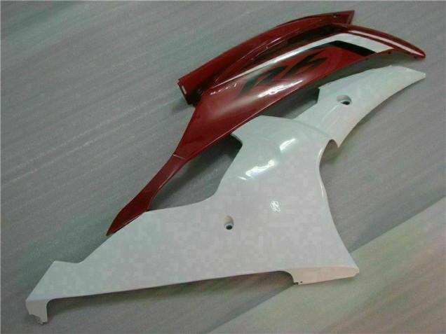 Carénage Moto R6 2008-2016 - Rouge Blanc Carénage Moto R6 2008-2016 - Rouge Blanc