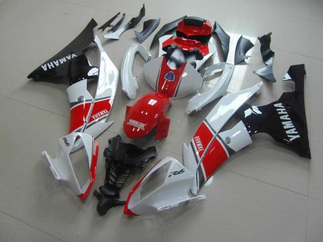 Carénage Moto R6 2008-2016 - Rouge Blanc Noir Carénage Moto R6 2008-2016 - Rouge Blanc Noir