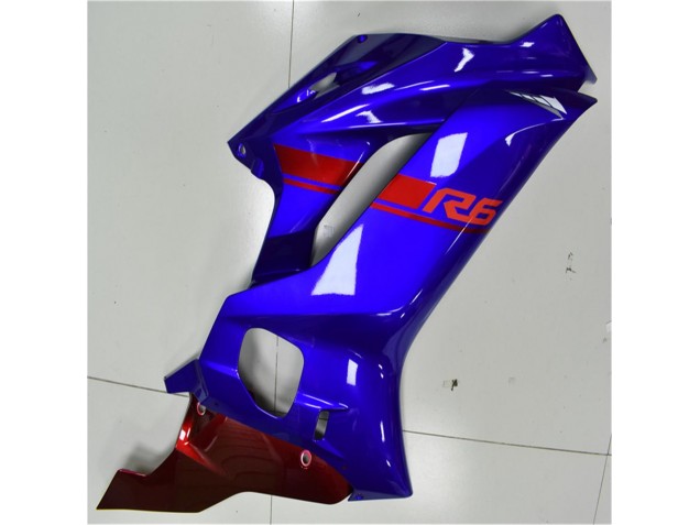 Carénage Moto R6 2017-2023 - Bleu Rouge Carénage Moto R6 2017-2023 - Bleu Rouge