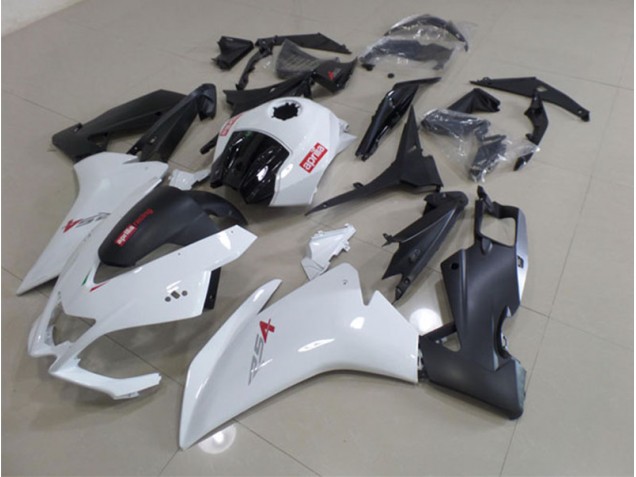 Carénage Moto RS4 50 125 2011-2018 - Blanc Noir