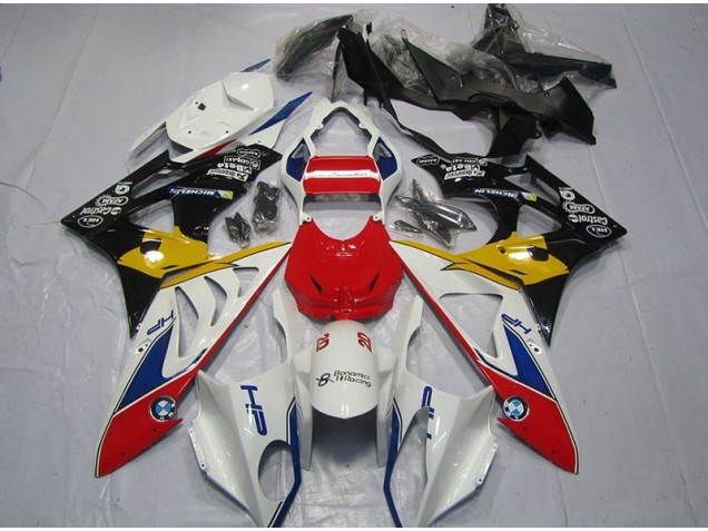Carénage Moto S1000RR 2009-2014 - Rouge Blanc Jaune Carénage Moto S1000RR 2009-2014 - Rouge Blanc Jaune