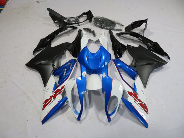 Carénage Moto S1000RR 2015-2018 - Bleu Blanc Noir
