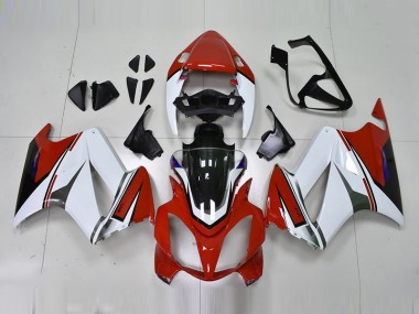 Carénage Moto VFR 800 2002-2013 - Blanc Rouge