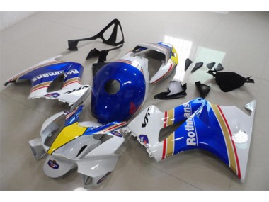Carénage Moto VFR 800 2002-2013 - Bleu Blanc Rothmans