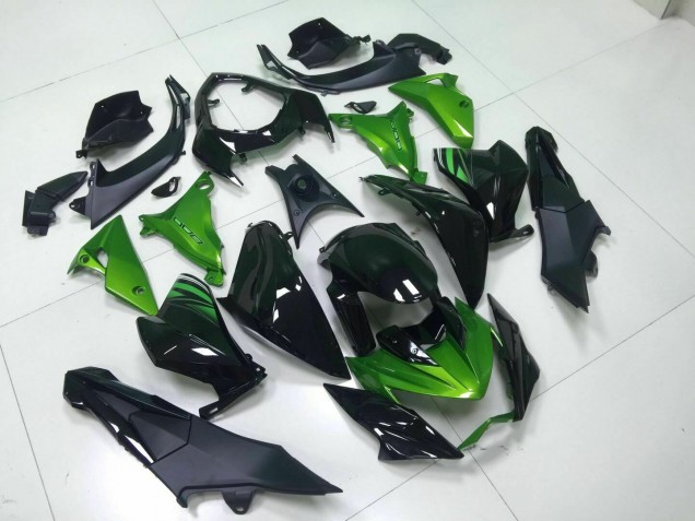 Carénage Moto Z800 2013-2016 - Vert Noir Carénage Moto Z800 2013-2016 - Vert Noir