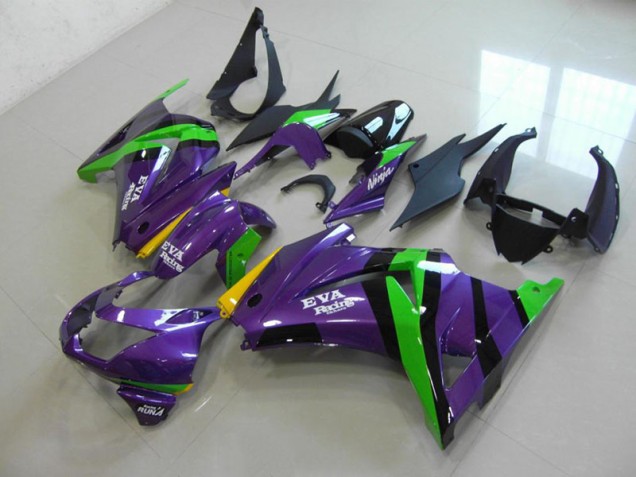 Carénage Moto ZX 250R 2008-2012 - Violet EVA Courses Carénage Moto ZX 250R 2008-2012 - Violet EVA Courses