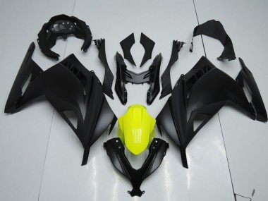 Carénage Moto ZX 300R 2013-2016 - Noir Jaune