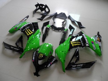 Carénage Moto ZX 300R 2013-2016 - Vert Monster