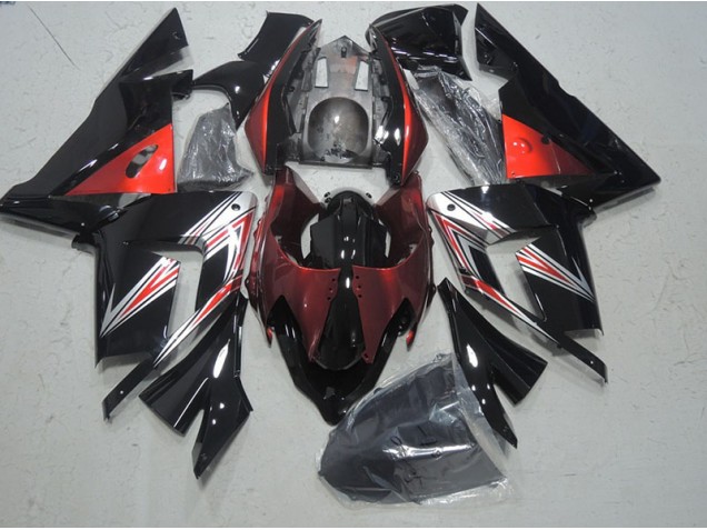Carénage Moto ZX10R 2003-2005 - Noir Rouge Carénage Moto ZX10R 2003-2005 - Noir Rouge