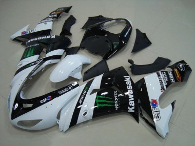 Carénage Moto ZX10R 2006-2007 - Blanc Monster