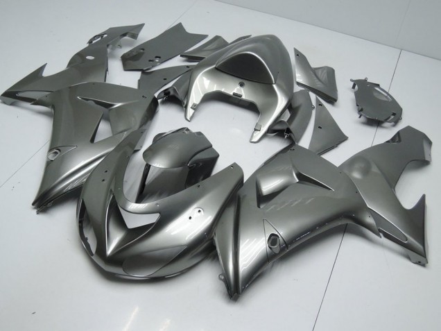 Carénage Moto ZX10R 2006-2007 - Brillant Gris Carénage Moto ZX10R 2006-2007 - Brillant Gris