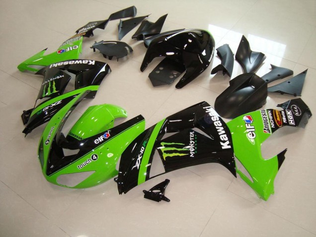 Carénage Moto ZX10R 2006-2007 - Vert Monster Carénage Moto ZX10R 2006-2007 - Vert Monster