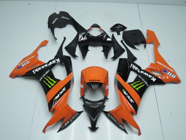 Carénage Moto ZX10R 2008-2010 - Orange Monster Carénage Moto ZX10R 2008-2010 - Orange Monster