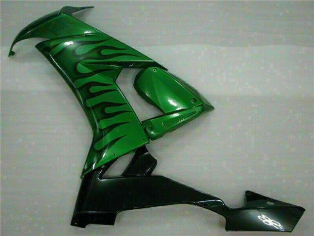 Carénage Moto ZX10R 2008-2010 - Vert Flamme