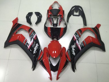 Carénage Moto ZX10R 2016-2019 - Noir Rouge Ninja