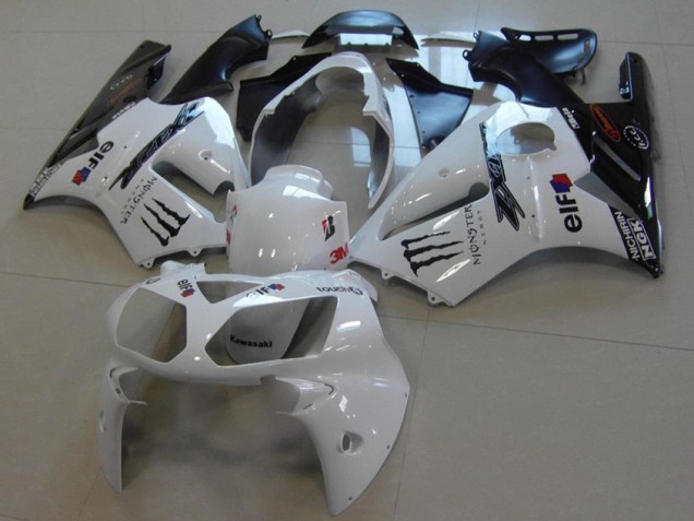 Carénage Moto ZX12R 2002-2006 - Blanc Monster Carénage Moto ZX12R 2002-2006 - Blanc Monster