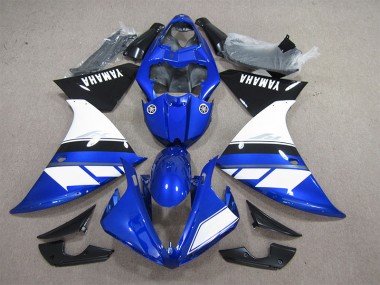 Carénage Moto ZX14R ZZR 1400 2006-2011 - Bleu Blanc