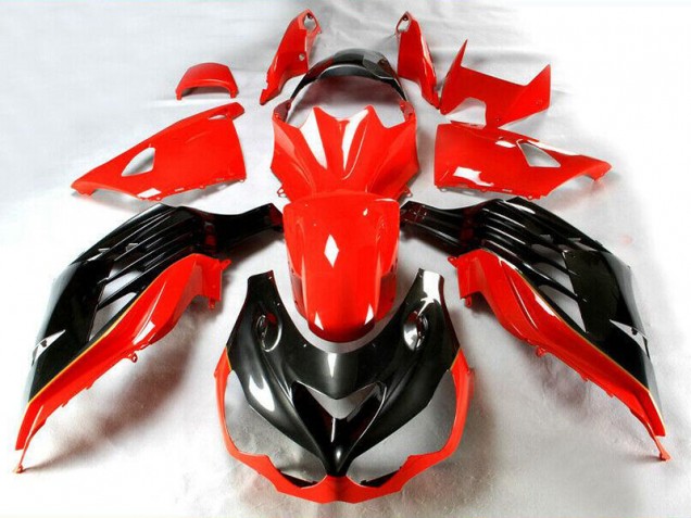 Carénage Moto ZX14R ZZR 1400 2012-2021 - Rouge Carénage Moto ZX14R ZZR 1400 2012-2021 - Rouge