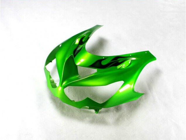 Carénage Moto ZX14R ZZR 1400 2012-2021 - Vert Noir Carénage Moto ZX14R ZZR 1400 2012-2021 - Vert Noir