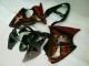 Carénage Moto ZX6R 2000-2002 - Noir Rouge Flamme Carénage Moto ZX6R 2000-2002 - Noir Rouge Flamme