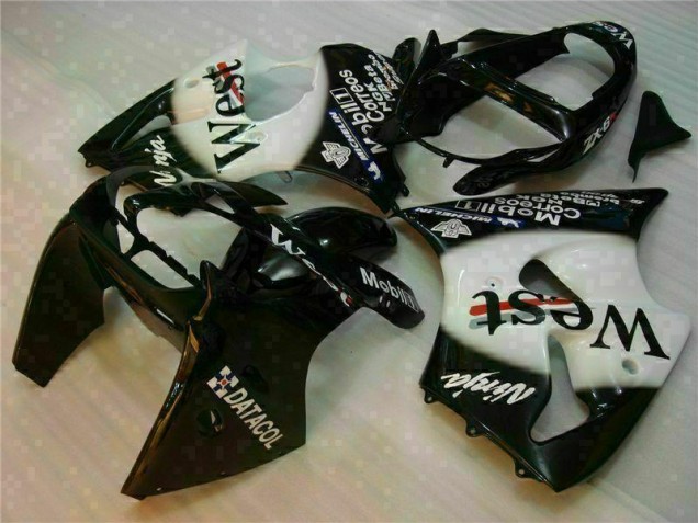 Carénage Moto ZX6R 2000-2002 - Noir West Ninja