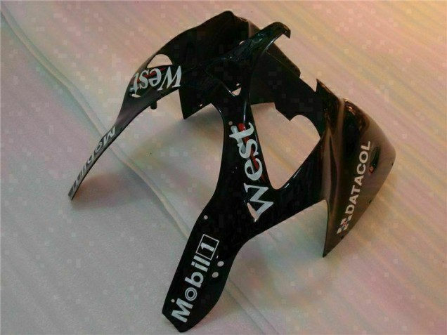 Carénage Moto ZX6R 2000-2002 - Noir West Ninja