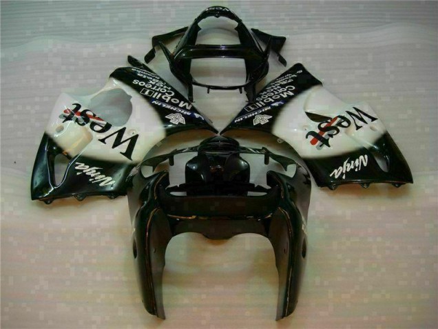 Carénage Moto ZX6R 2000-2002 - Noir West Ninja