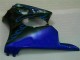 Carénage Moto ZX6R 2000-2002 - Noir avec Bleu Flamme Carénage Moto ZX6R 2000-2002 - Noir avec Bleu Flamme