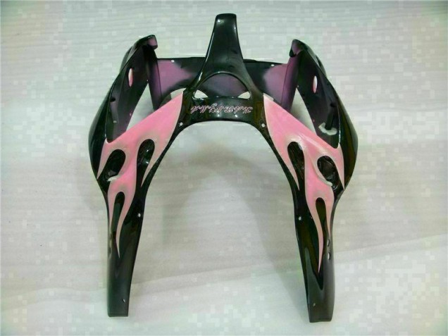 Carénage Moto ZX6R 2000-2002 - Rose Carénage Moto ZX6R 2000-2002 - Rose