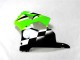 Carénage Moto ZX6R 2000-2002 - Vert Noir Blanc Carénage Moto ZX6R 2000-2002 - Vert Noir Blanc