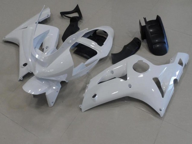 Carénage Moto ZX6R 2003-2004 - Blanc Carénage Moto ZX6R 2003-2004 - Blanc