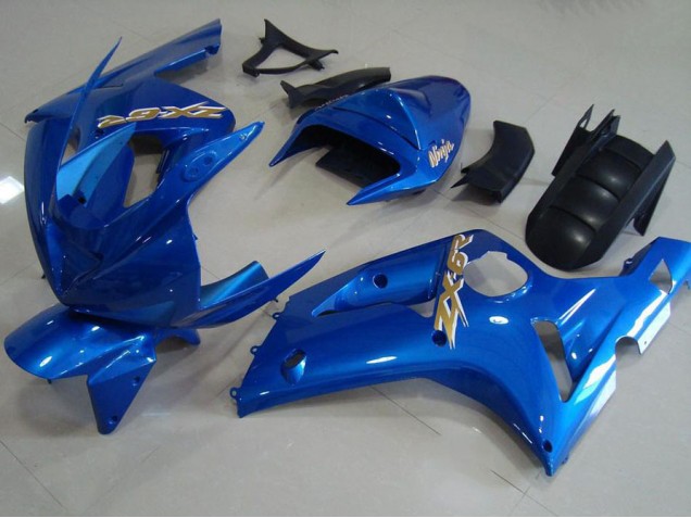 Carénage Moto ZX6R 2003-2004 - Light Bleu Carénage Moto ZX6R 2003-2004 - Light Bleu