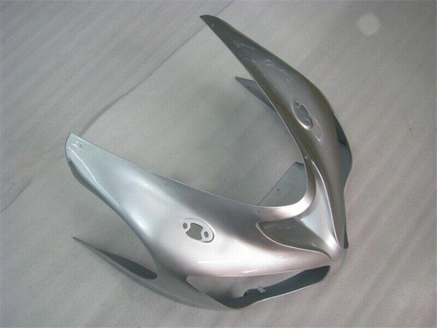 Carénage Moto ZX6R 2005-2006 - Argent Rouge Flamme Carénage Moto ZX6R 2005-2006 - Argent Rouge Flamme