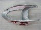Carénage Moto ZX6R 2005-2006 - Argent Rouge Flamme Carénage Moto ZX6R 2005-2006 - Argent Rouge Flamme