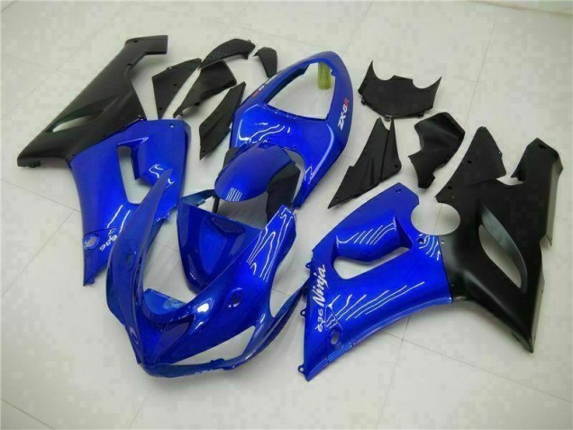 Carénage Moto ZX6R 2005-2006 - Bleu