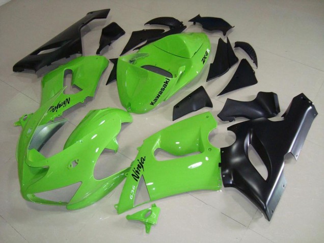 Carénage Moto ZX6R 2005-2006 - Lime Vert Carénage Moto ZX6R 2005-2006 - Lime Vert